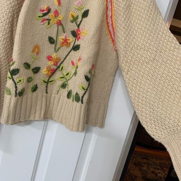 Love Shack Fancy embroidered sweater - Picture 3 of 6